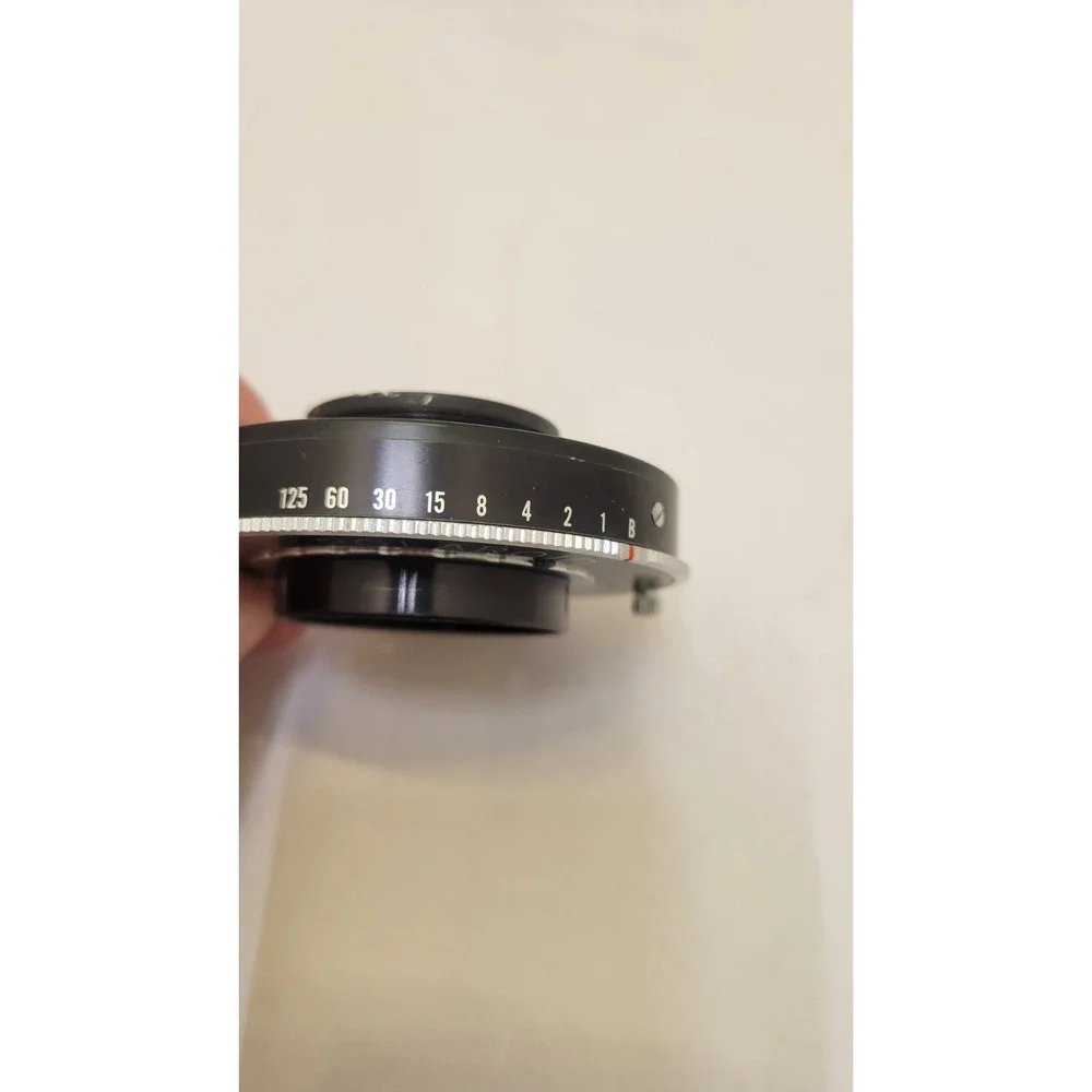 Polaroid MP-4 Tominon 127mm f/4.7 Lens Copal Shutter Clean Glass Working